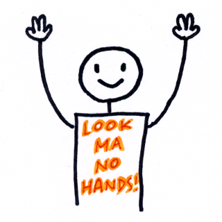 Look ma, no hands!
