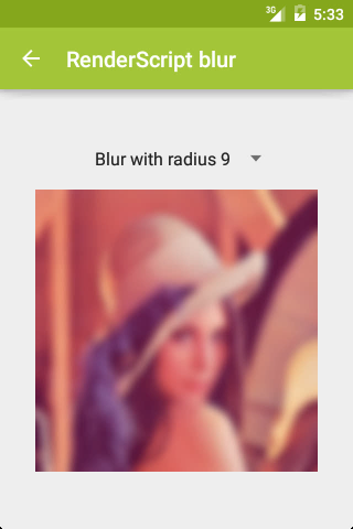 ScriptIntrinsicBlur