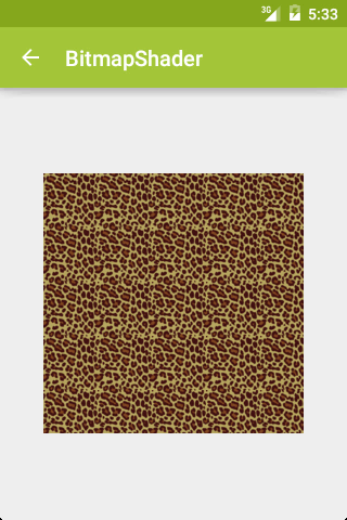 BitmapShader from XML